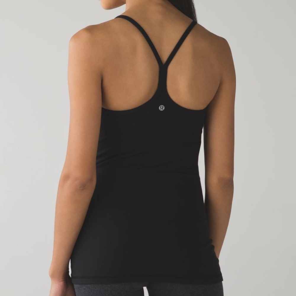 Power Y Tank, Black, Size 12